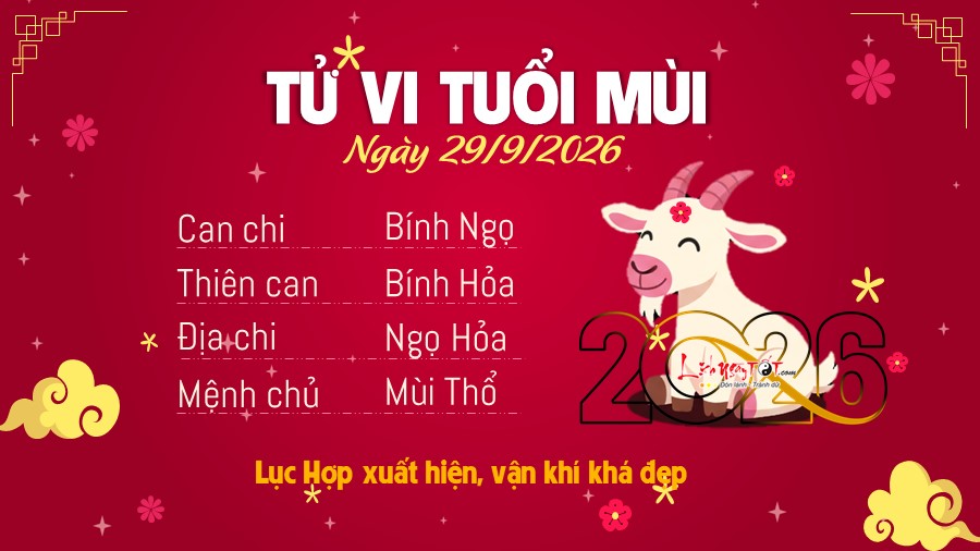 8 Tu vi hang ngay 29-9-2026 - Mui