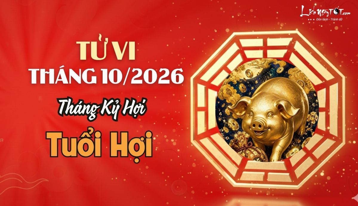 Tu vi thang 10/2026 tuoi Hoi am lich
