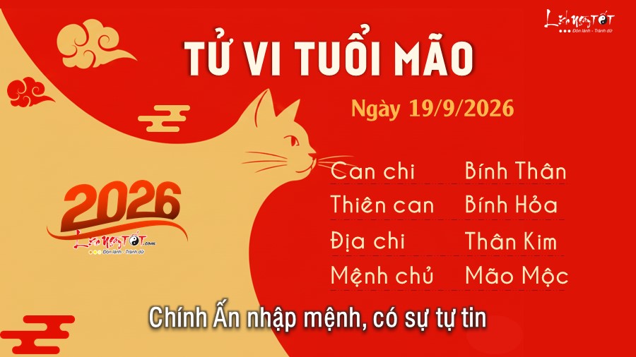 4 Tu vi hang ngay 19-9-2026 - Mao