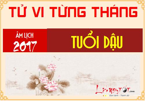 Tu vi thang Tong quan 12 thang nam Dinh Dau 2017 tuoi Dau hinh anh