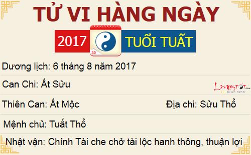 Tu vi 12 con giap - Tu vi ngay 06082018 - Tuoi Tuat