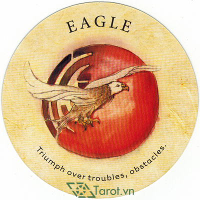 63. Eagle - Tea Leaf Fortune Cards