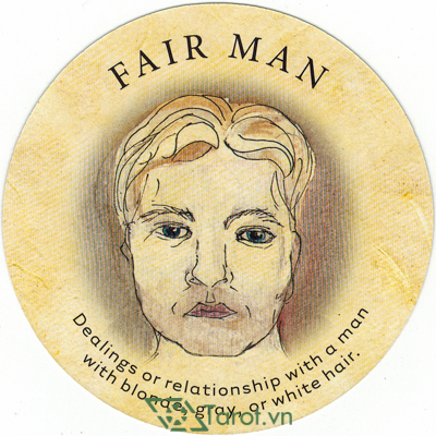 68. Fair Man - Tea Leaf Fortune Cards