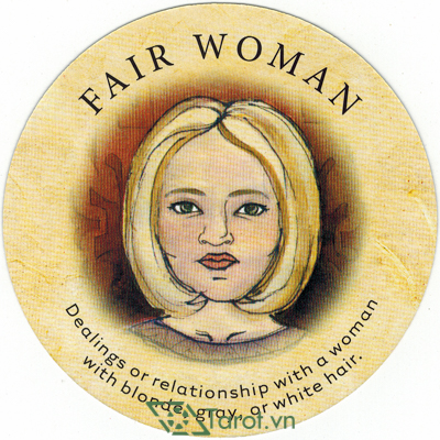 69. Fair Woman - Tea Leaf Fortune Cards