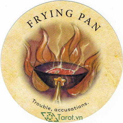 82. Frying Pan - Tea Leaf Fortune Cards