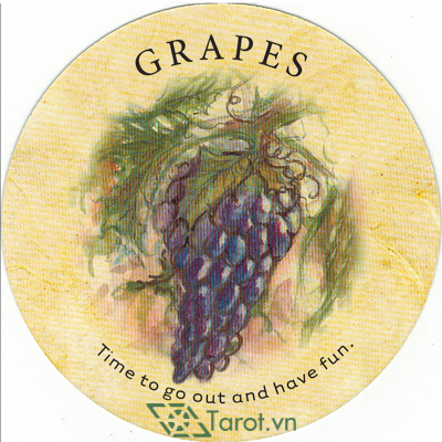 87. Grapes - Tea Leaf Fortune Cards