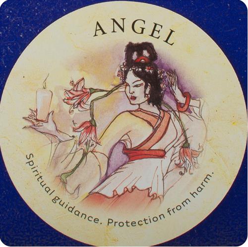 1. Angel - Tea Leaf Fortune Cards