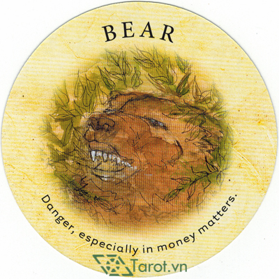 11. Bear - Tea Leaf Fortune Cards