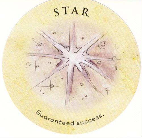 146. Star - Tea Leaf Fortune Cards