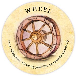 175. Wheel - Tea Leaf Fortune Cards