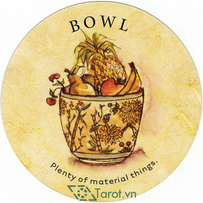 20. Bowl - Tea Leaf Fortune Cards