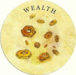 200 Wealth - Tea Leaf Fortune Cards