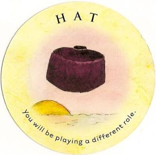 93. Hat - Tea Leaf Fortune Cards