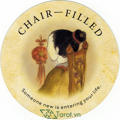 40. Chair – Filled - Tea Leaf Fortune Cards