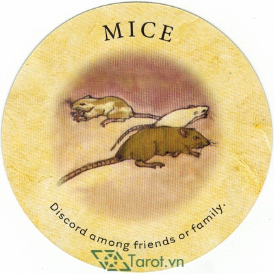 112. Mice - Tea Leaf Fortune Cards