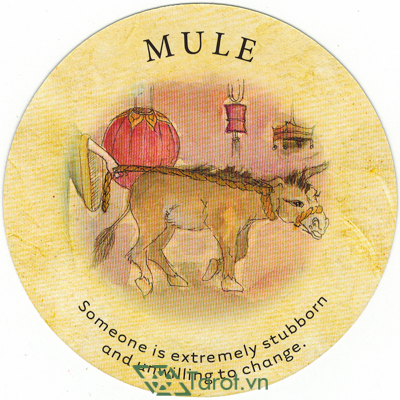 117. Mule  - Tea Leaf Fortune Cards