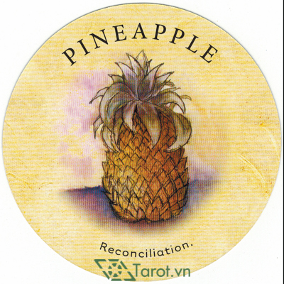 128. Pineapple - Tea Leaf Fortune Cards