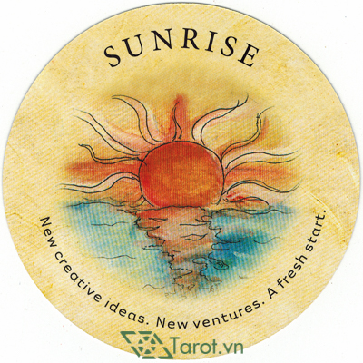 149. Sunrise - Tea Leaf Fortune Cards