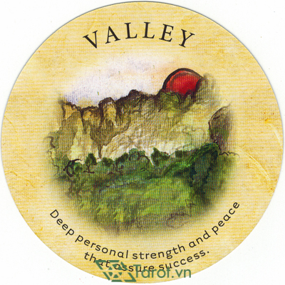 166. Valley - Tea Leaf Fortune Cards