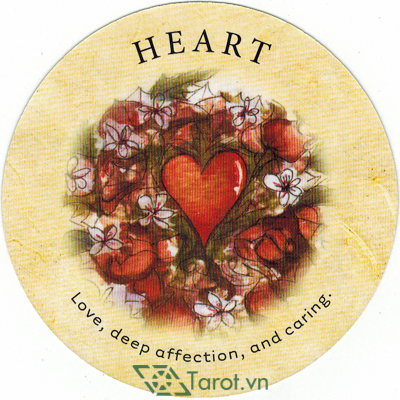 95. Heart  - Tea Leaf Fortune Cards