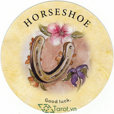 98. Horseshoe - Tea Leaf Fortune Cards