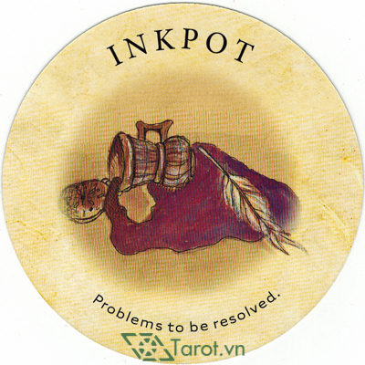 99. Inkpot  - Tea Leaf Fortune Cards