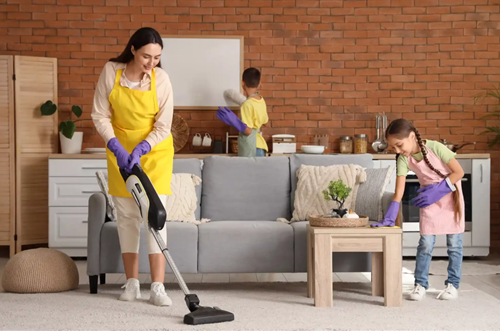 Thu tu va cam ky khi don dep