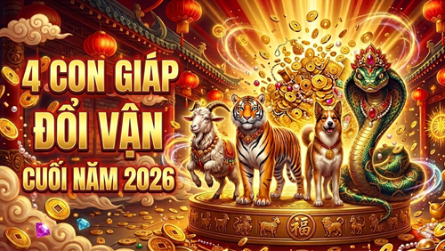 Top 4 con giáp đổi vận ngoạn mục nửa cuối năm 2026 Top 4 con giap doi van ngoan muc nua cuoi nam 2026