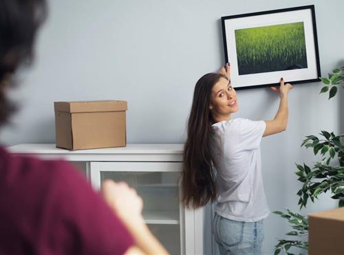 Nen can nhac khi treo tranh