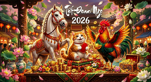 Top 3 con giáp may mắn đỉnh điểm Tết Đoan Ngọ 2026 Top 3 con giap may man dinh diem Tet Doan Ngo 2026