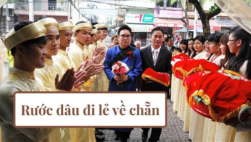 Rước dâu đi lẻ về chẵn Ruoc dau di le ve chan