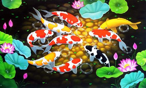 Tranh cửu ngư Tranh cuu ngu